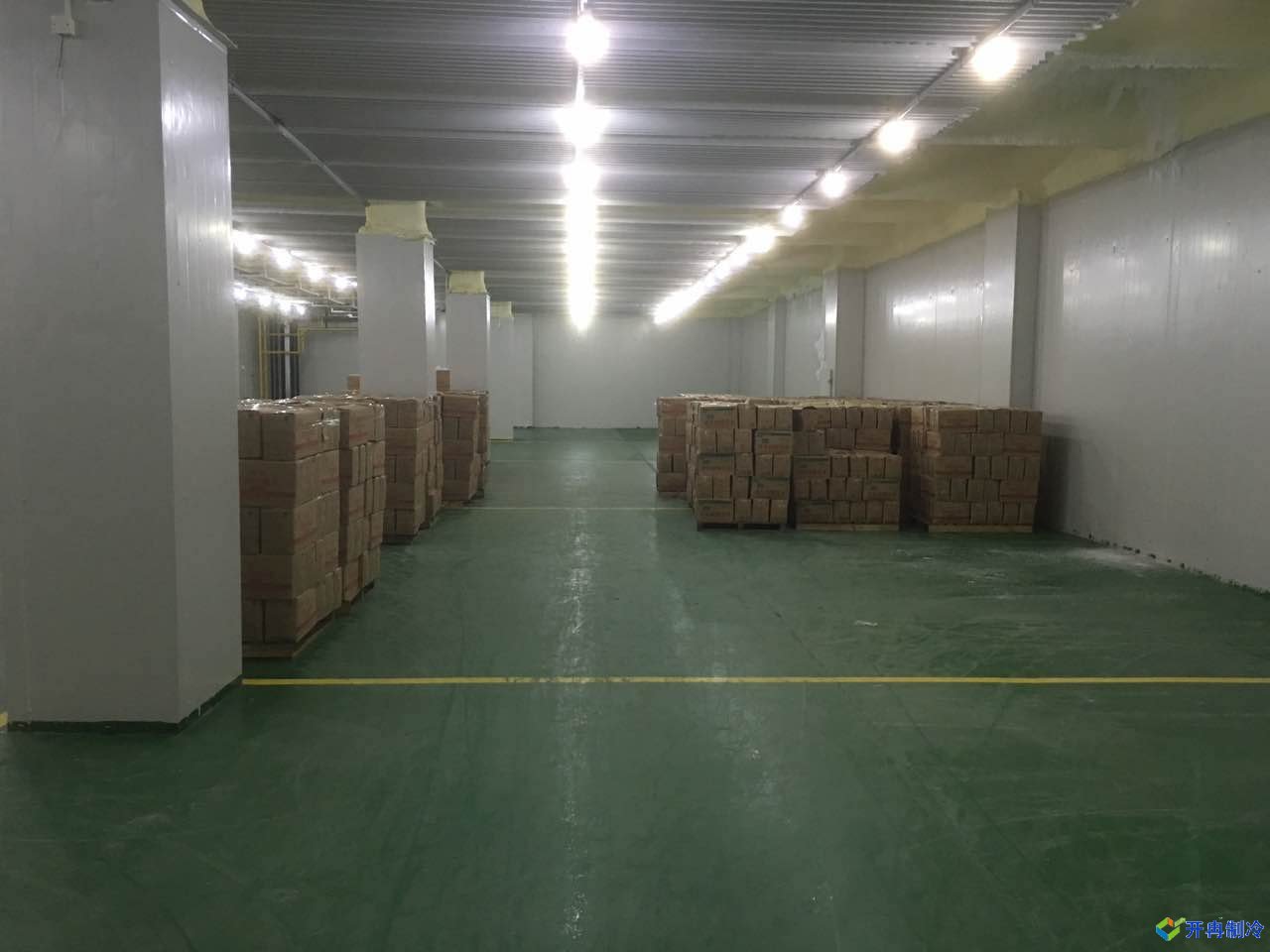 開冉制冷為上?？蛻艚?000平冷藏庫外景圖